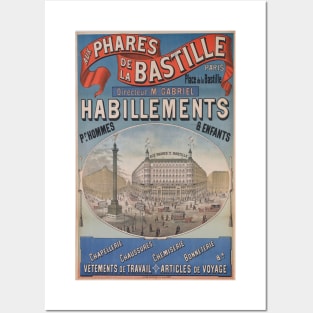 Affiche Aux phares de la bastille Posters and Art